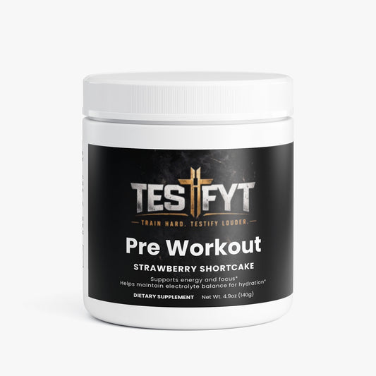 Pre Workout (Strawberry Shortcake)