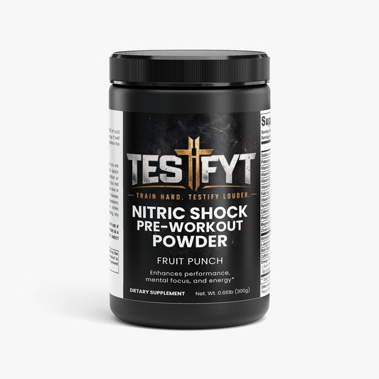 Nitric Shock Pre-Workout Powder (Fruit Punch)